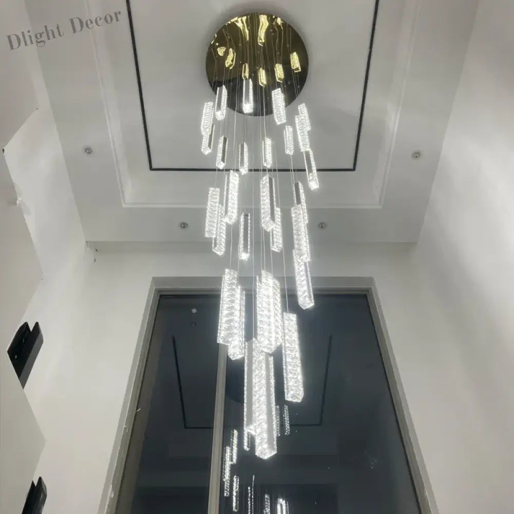 Contemporary Crystal Chandelier - Modern Elegance For Your Villa