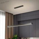 Contemporary Led Chandelier - Minimalist Elegance For Home Villas Living Rooms Bedrooms Dining And