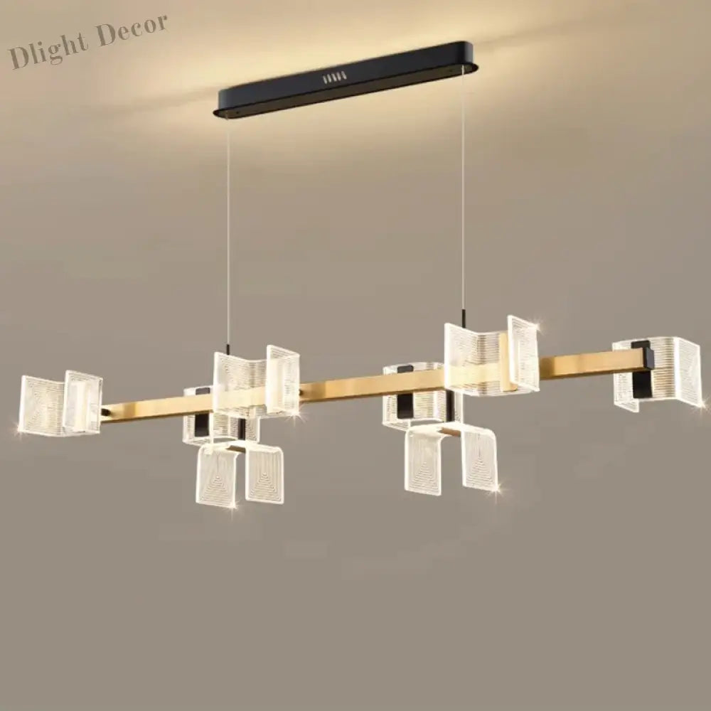 Contemporary Led Chandelier Pendant Lights - Stylish Indoor Ceiling Lighting Fixture