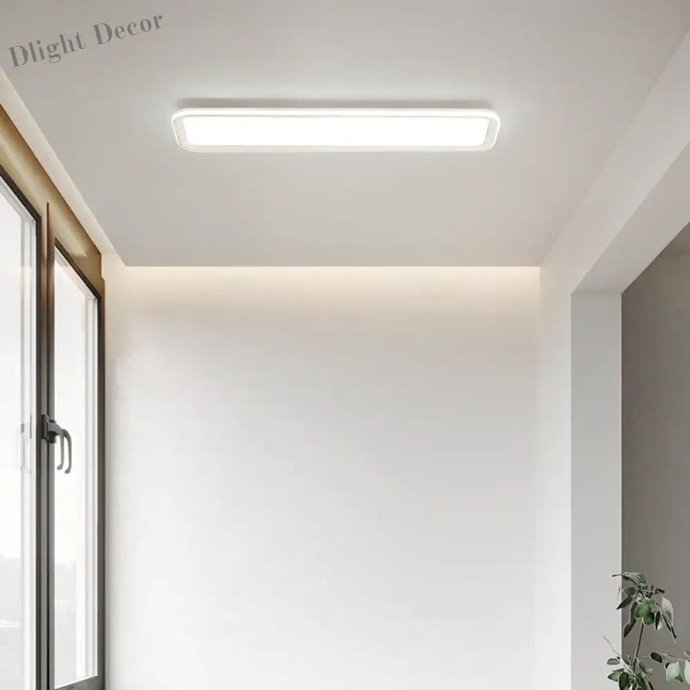 Corridor Aisle Lamps Led Ceiling Lights - White And Yellow For Hallway Balcony Indoor Lighting