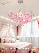 Creative Tree Branch Chandelier - Illuminate Your Bedroom Or Girl’s Room With Whimsical Charm