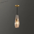 Crystal Brilliance: Customizable Elegance For Your Modern Space Brass / Teardrop