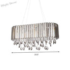 Crystal Radiance: A Touch Of Modern Elegance For Your Living Room Chandelier