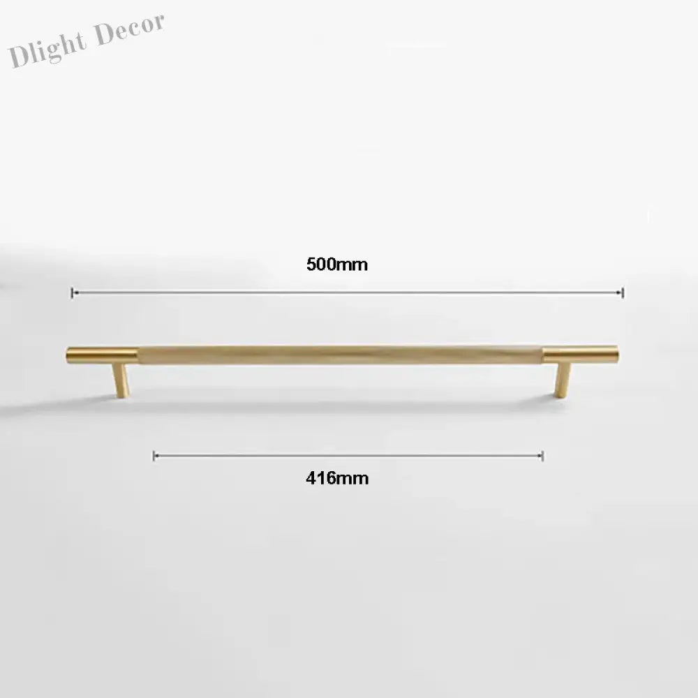 Cutting Diamond Knurled Brass Cabinet Handles – Textured Wardrobe Pulls and Drawer Knobs BB 500mm length Handles