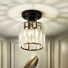 Cyrus’ Modern Cylinder Flush Mount: Sleek Illumination For Your Hallway