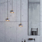 Daniela Modern Terrazzo Pendant - Adjustable Hanging Light With Rotary Switch