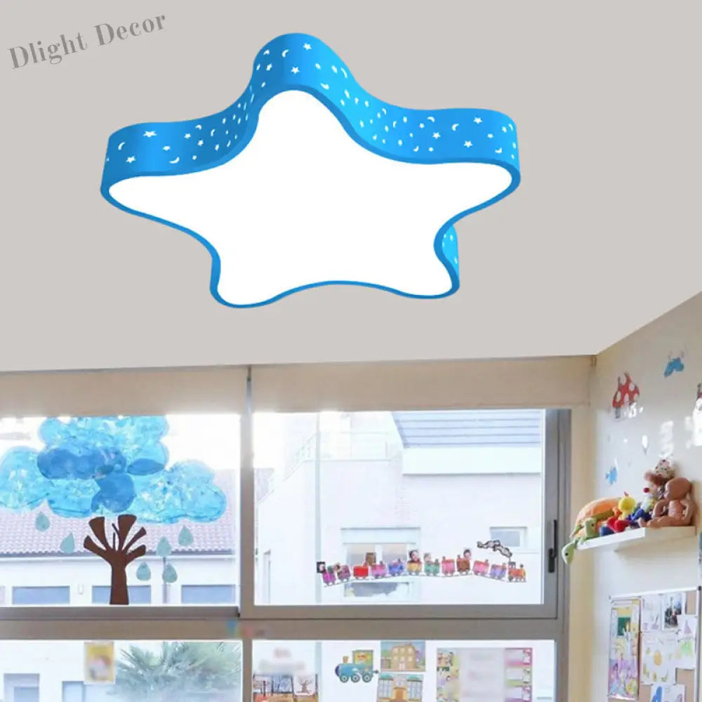 Dazzling Starry Night For Kids: Dimmable Led Ceiling Light