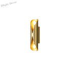 Devin’s Modern Brass Crystal Simple Wall Lamp - Elegance For Your Living Spaces Wall Lamp