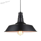 Diana Industrial Chic Pendant: A Versatile Lighting Solution Black Outer & White Inner / 10’