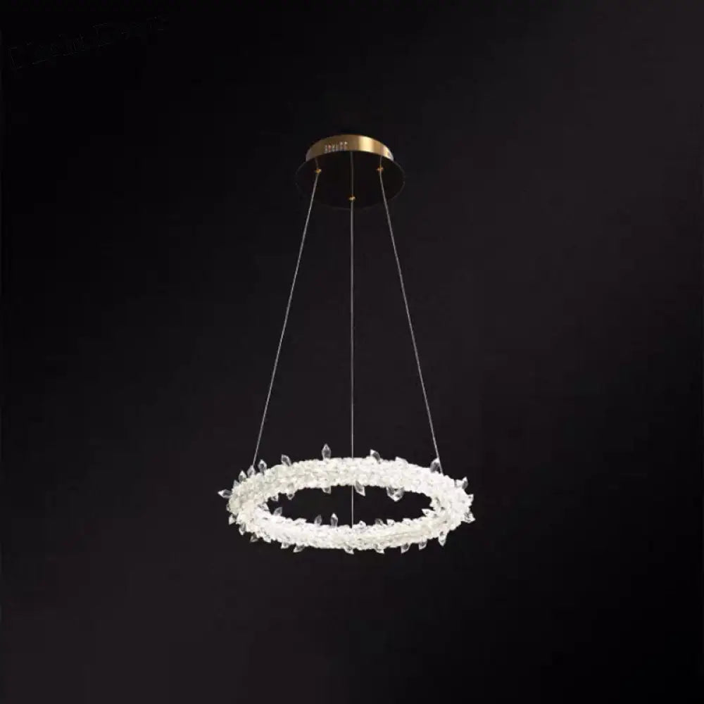 Diana - Modern Crystal Circle Chandelier (Choose Your Size & Tiers)