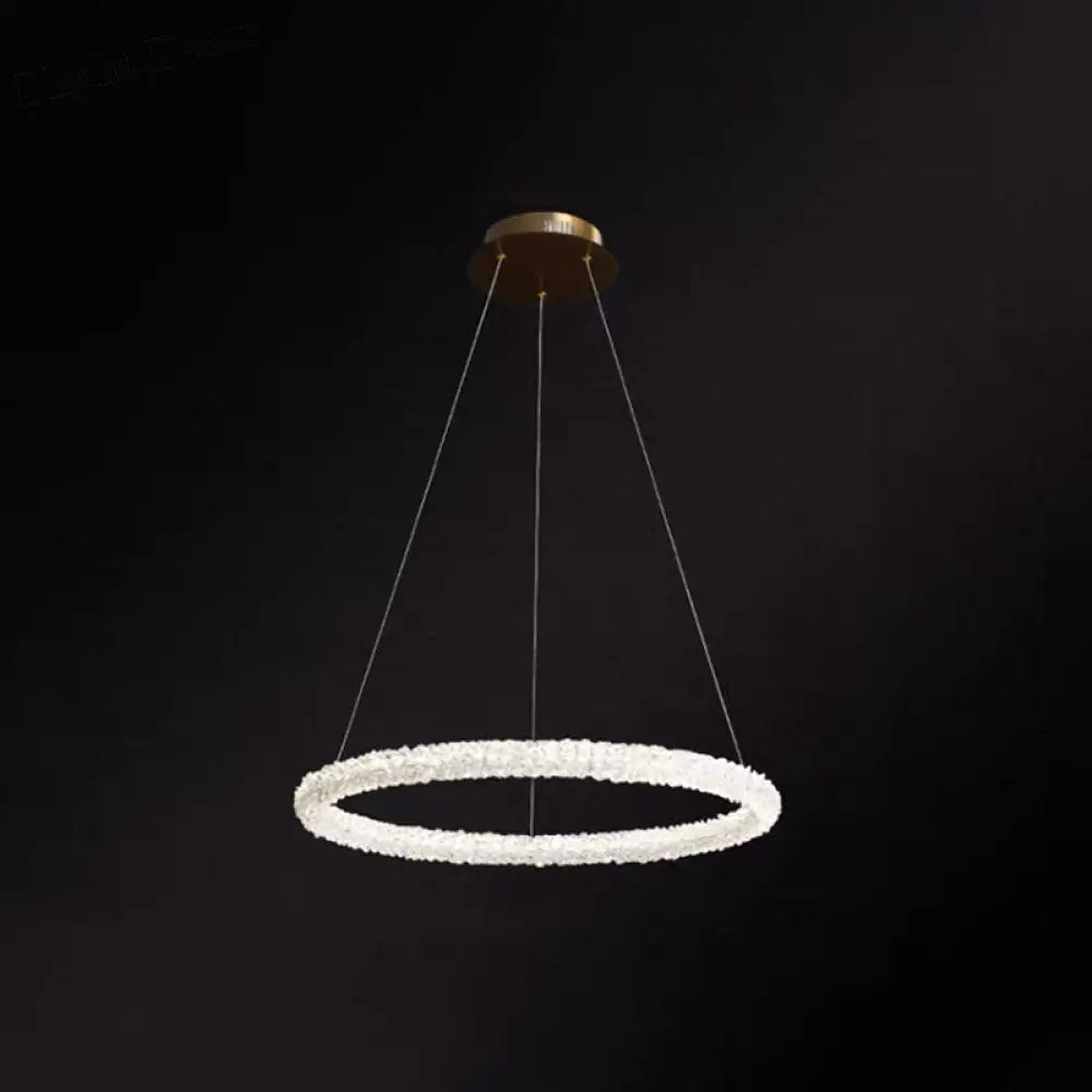 Diana - Modern Crystal Circle Chandelier (Choose Your Size & Tiers)