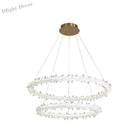 Diana - Modern Crystal Circle Chandelier (Choose Your Size & Tiers)