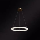 Diana - Modern Crystal Circle Chandelier (Choose Your Size & Tiers) Clear / 12’ Circline