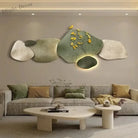 Dlight Decor 3D Nine Fish Wall Lamp Mural Art Wall Art