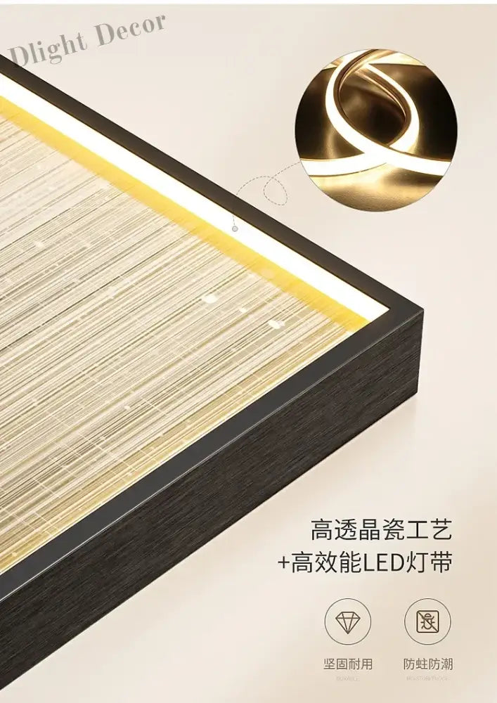 Dlight Decor 3D Painting Wall Lamp for Modern Homes Wall Art