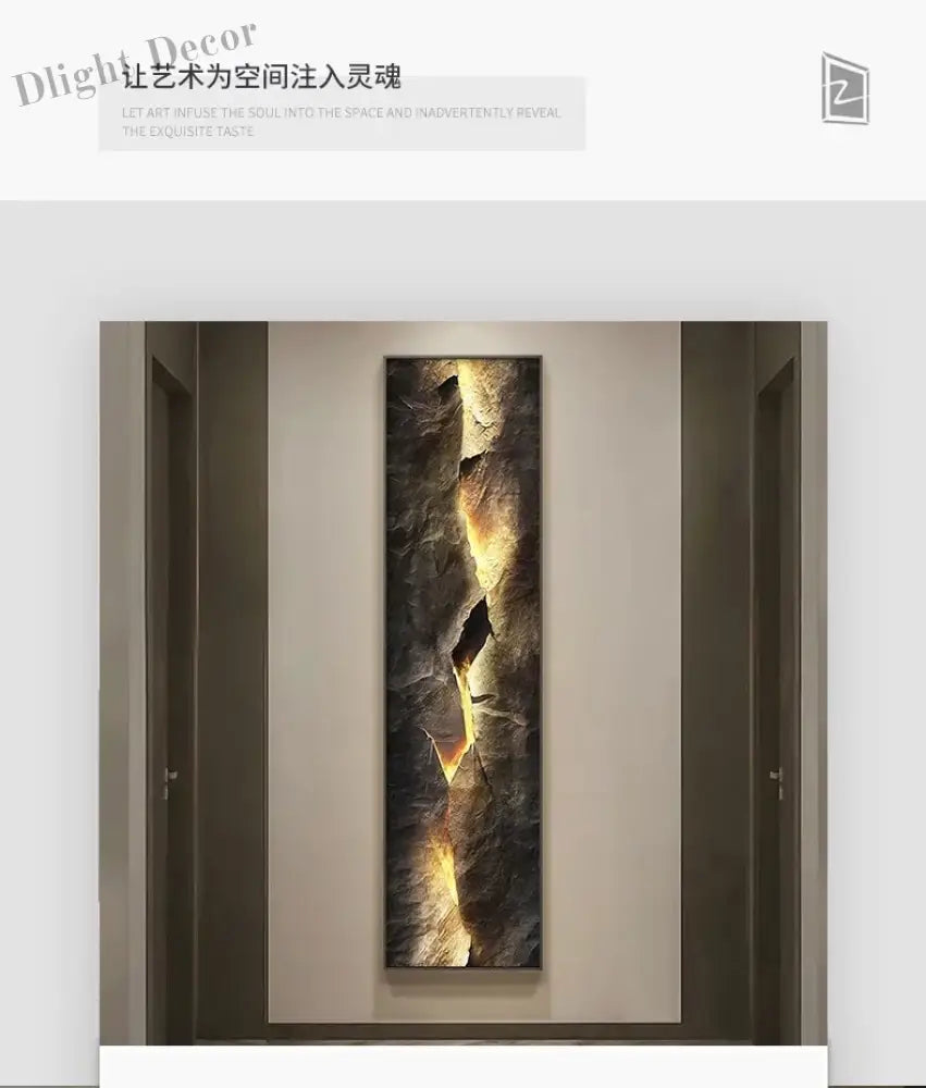 Dlight Decor 3D Painting Wall Lamp for Modern Homes Wall Art