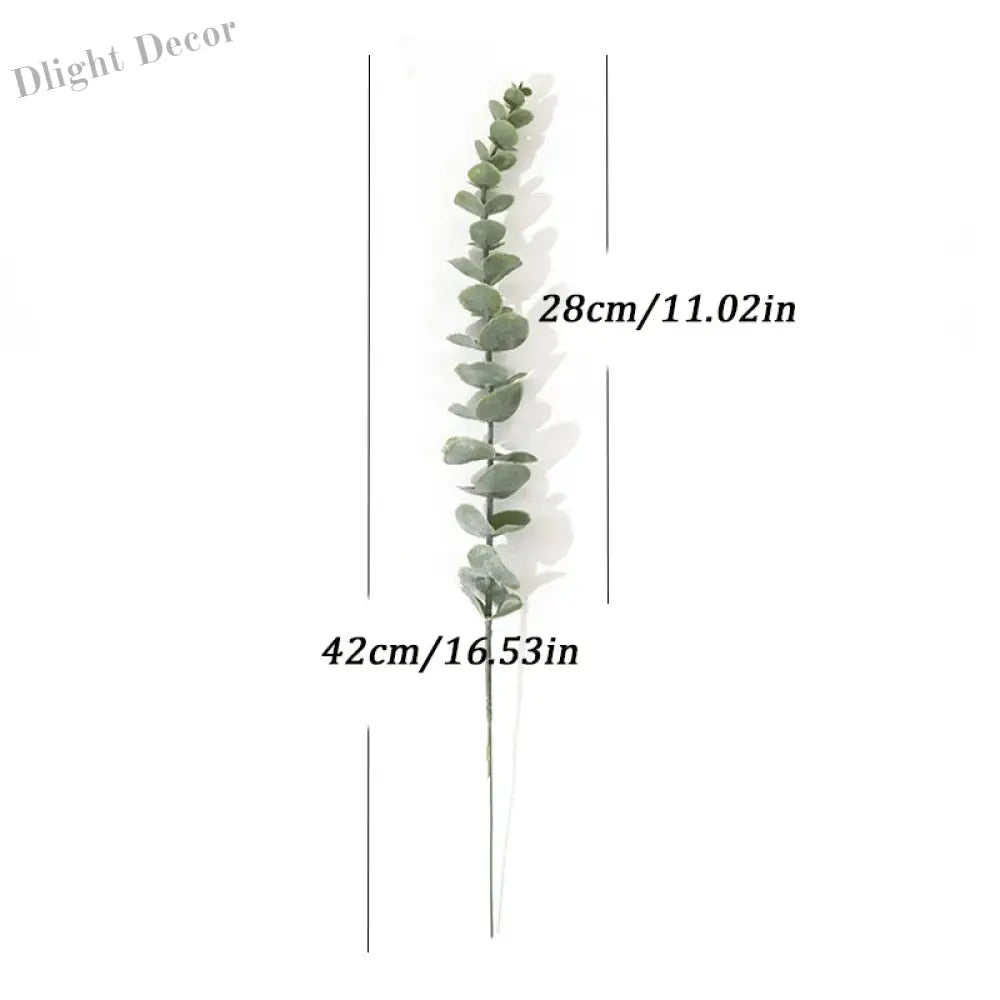 Dlight Decor 42cm Eucalyptus Branches with Money Leaves Set