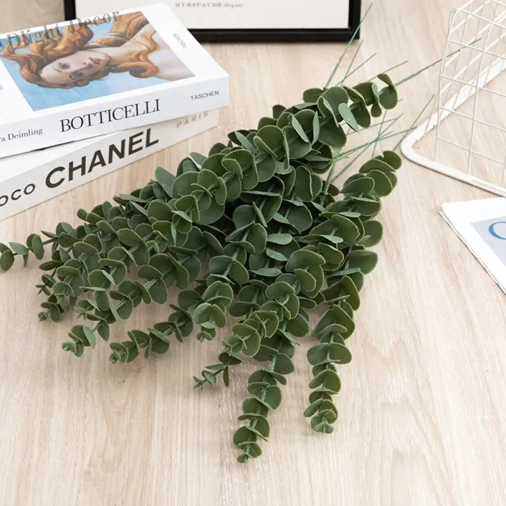 Dlight Decor 42cm Eucalyptus Branches with Money Leaves Set
