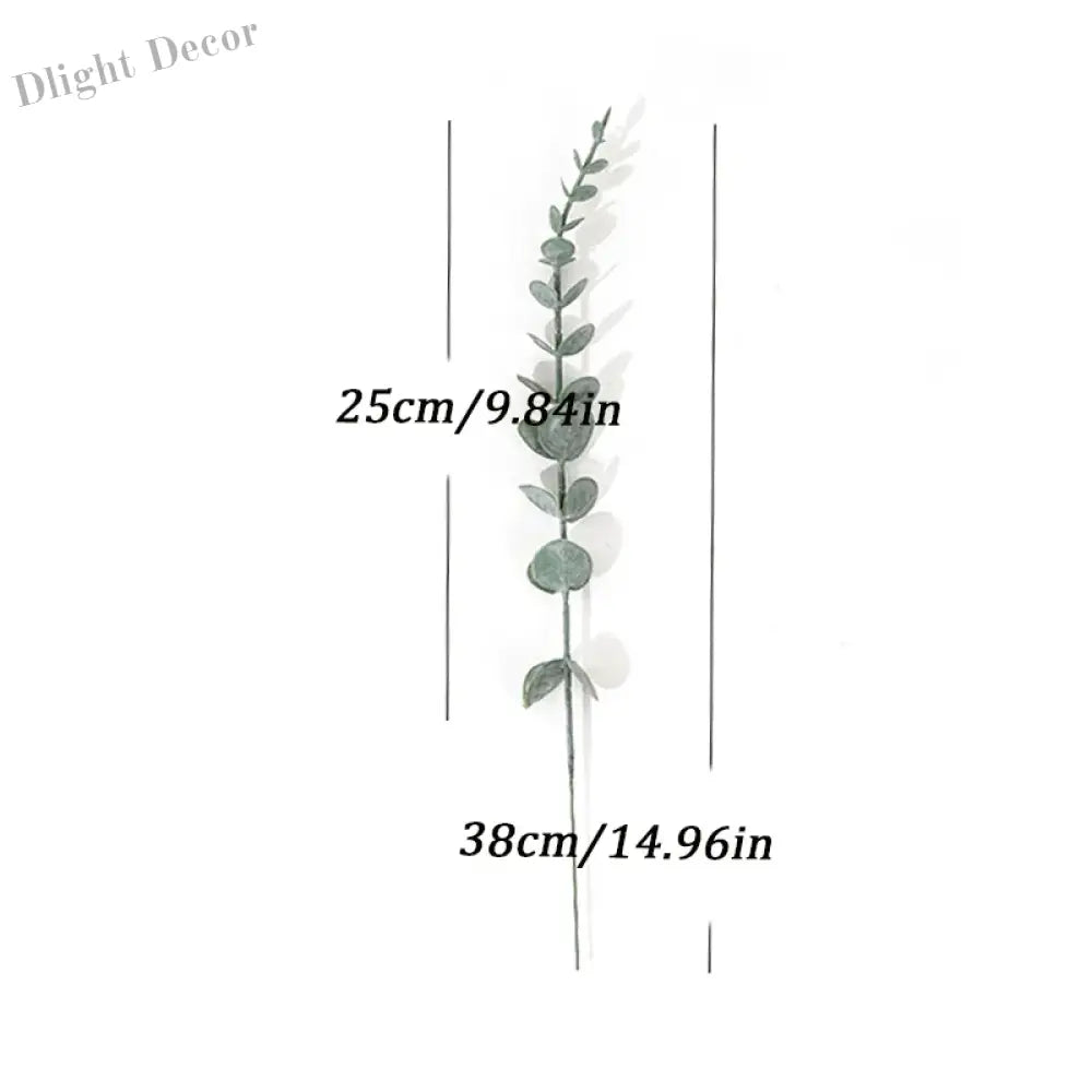 Dlight Decor 42cm Eucalyptus Branches with Money Leaves Set