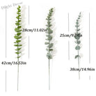 Dlight Decor 42cm Eucalyptus Branches with Money Leaves Set