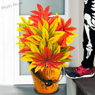 Dlight Decor 43cm Autumn Maple Leaf Branch for Fall Display