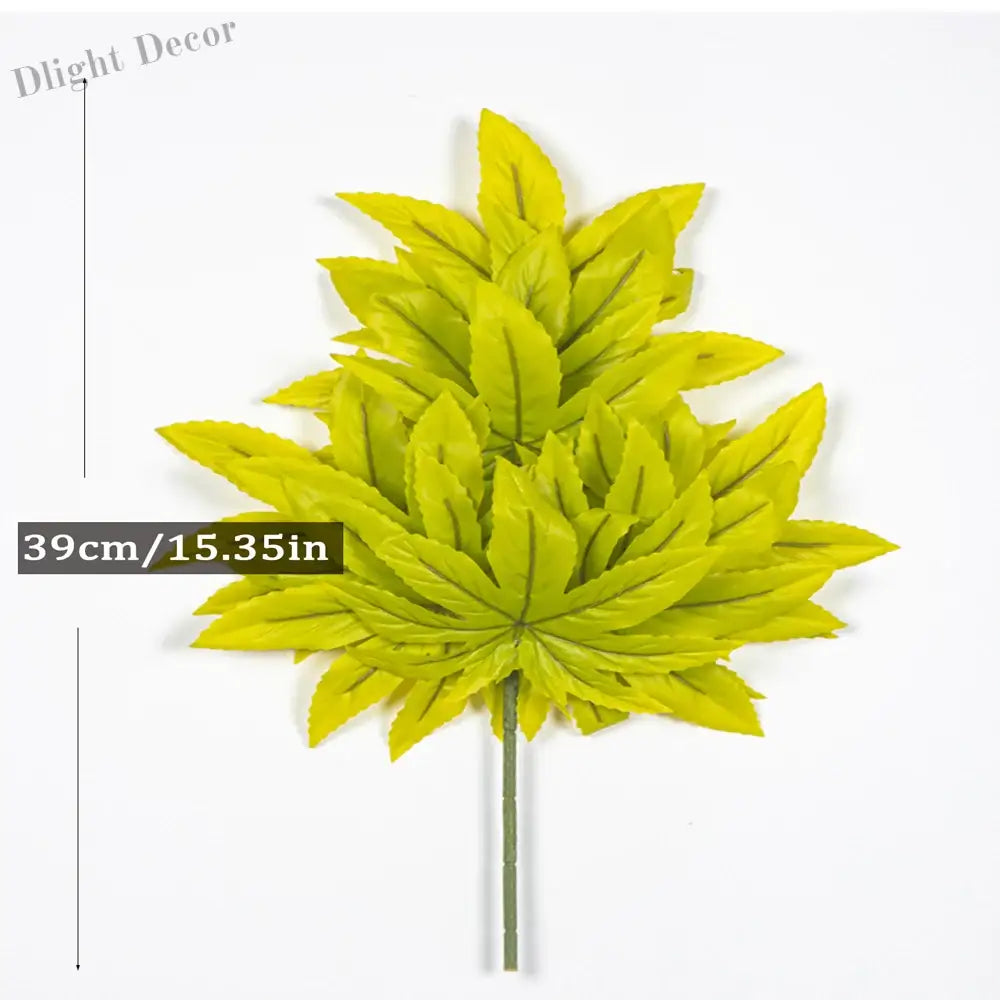 Dlight Decor 43cm Autumn Maple Leaf Branch for Fall Display