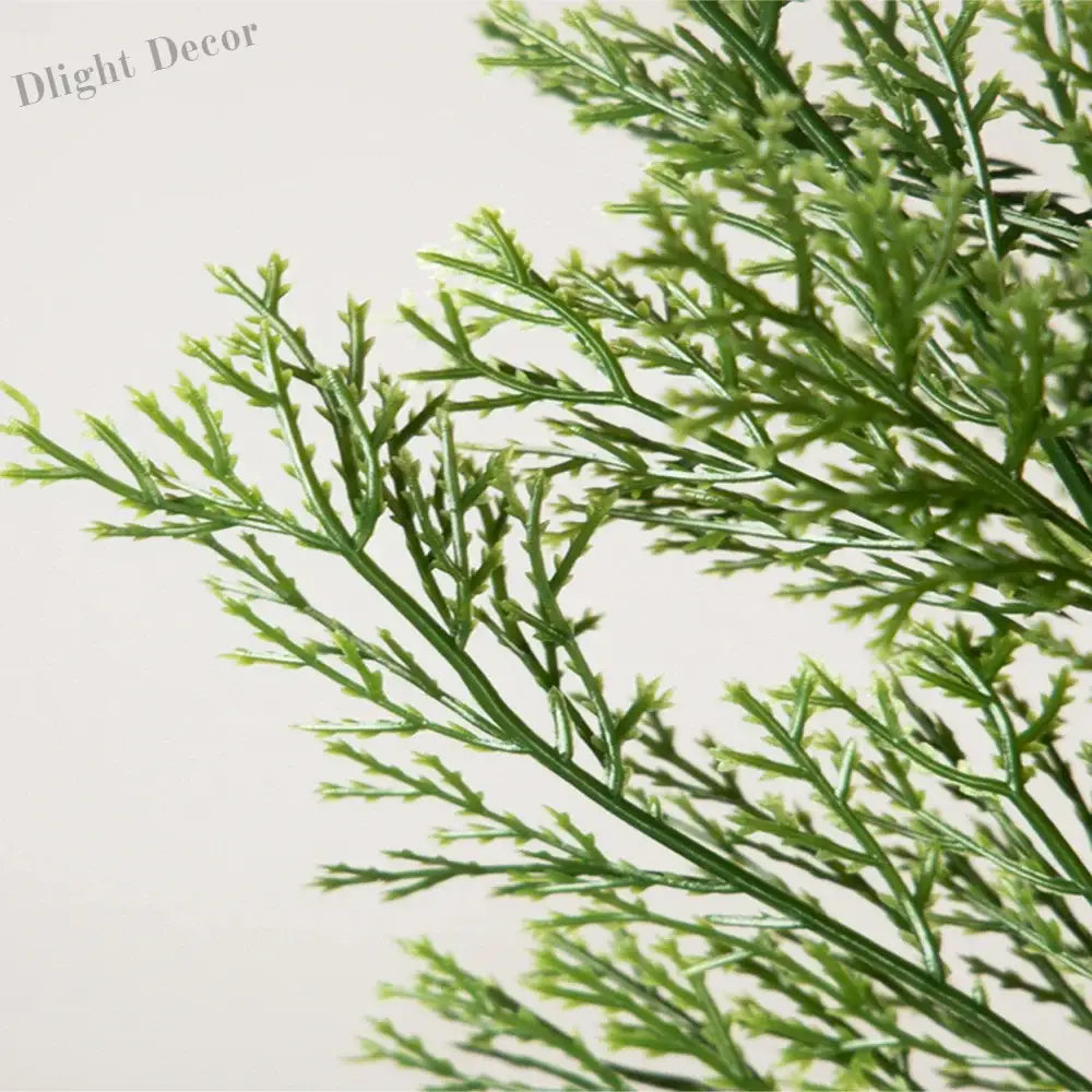 Dlight Decor 50cm Christmas Pine Tree with Realistic Cedar Branch