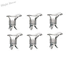 Dlight Decor 6pc Imperial Three-Foot Liquor Glass Set 20ml 6pcs / 20ml Cocktail Glasses