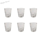 Dlight Decor 6pc Mini One-Sip Glass Set for Tea & Wine 20ml / 6pcs Cocktail Glasses