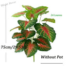 Dlight Decor 75cm Monstera Tree Branch with 24 Tropical Leaves A