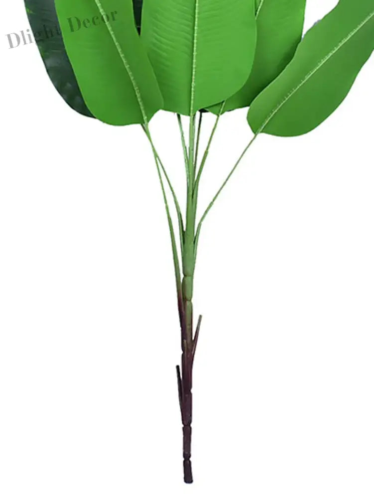 Dlight Decor 78cm Tall Tropical Monstera Plant with Banana Leaves
