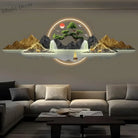 Dlight Decor Acrylic Carved LED Wall Art Light Wall Art