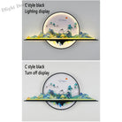 Dlight Decor Artistic Landscape Wall Glow Lamp Wall Art