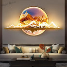 Dlight Decor Artistic Landscape Wall Glow Lamp Wall Art