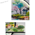 Dlight Decor Artistic Landscape Wall Glow Lamp Wall Art