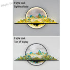 Dlight Decor Artistic Landscape Wall Glow Lamp Wall Art
