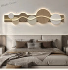 Dlight Decor Artistic Wood Crystal Wall Glow Light Wall Art