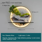 Dlight Decor Chinese Landscape LED Wall Glow Style A D80cm / 220V / CHINA|3 colors Wall Art
