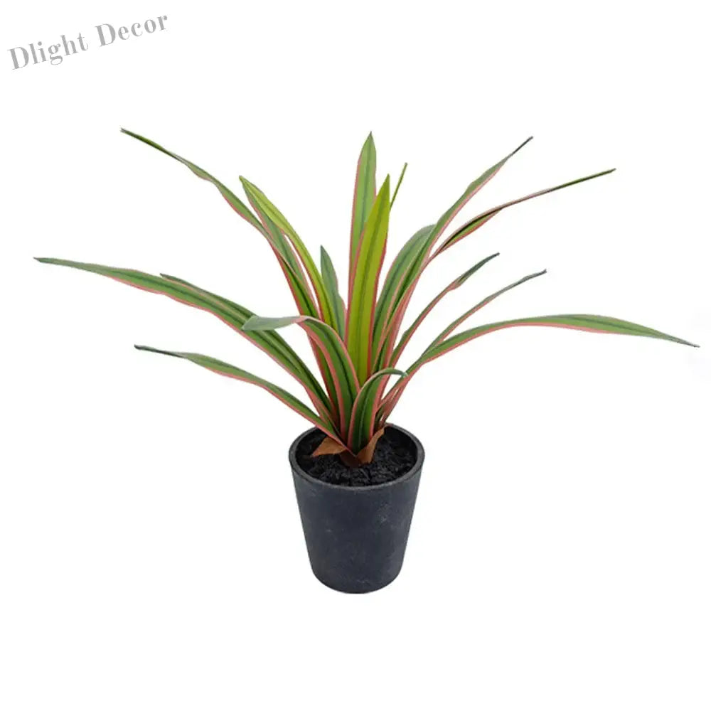 Dlight Decor Chlorophytum Grass Plant for Desktop and Indoor Styling