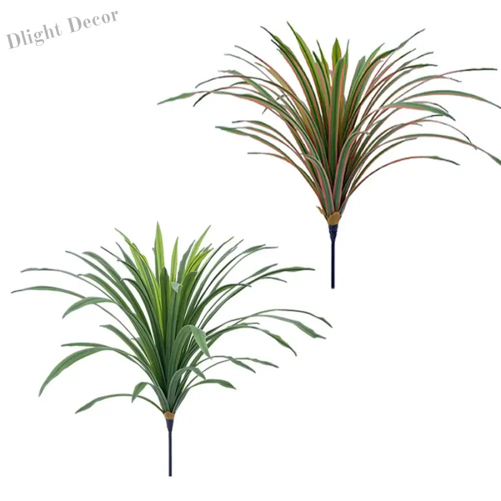 Dlight Decor Chlorophytum Grass Plant for Desktop and Indoor Styling