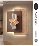 Dlight Decor Crystal Porcelain LED Wall Mural Light Wall Art