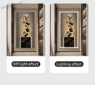 Dlight Decor Crystal Wall Art Glow Lamp for Interiors Wall Art