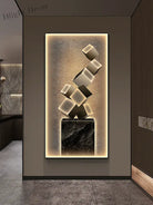 Dlight Decor Crystal Wall Art Glow Lamp for Interiors Wall Art