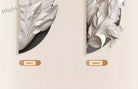 Dlight Decor Feather Mural LED Light for Entry Walls Wall Art
