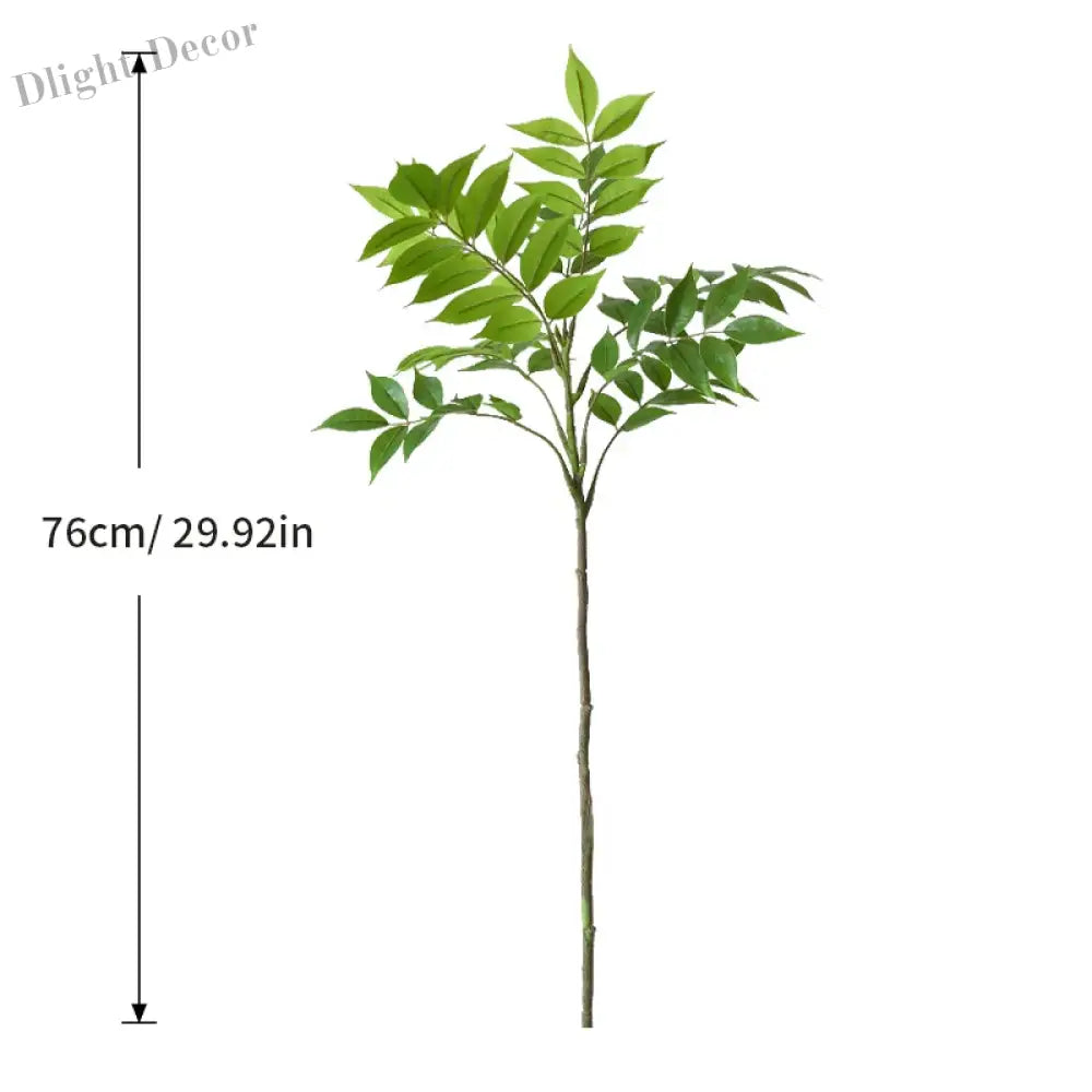 Dlight Decor Ficus Tree for Lush Indoor Outdoor Styling 76cm