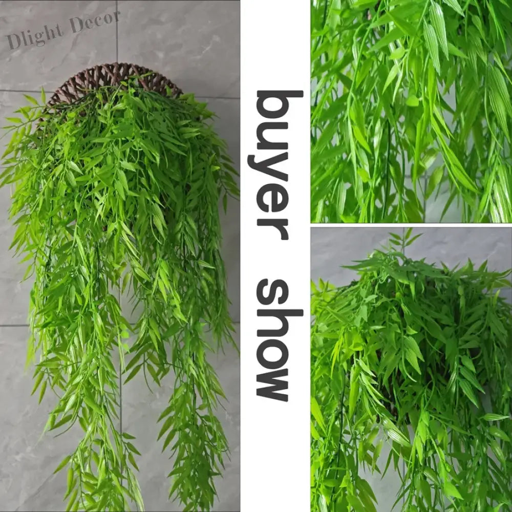 Dlight Decor Hanging Bamboo Vines for Wall and Event Decor