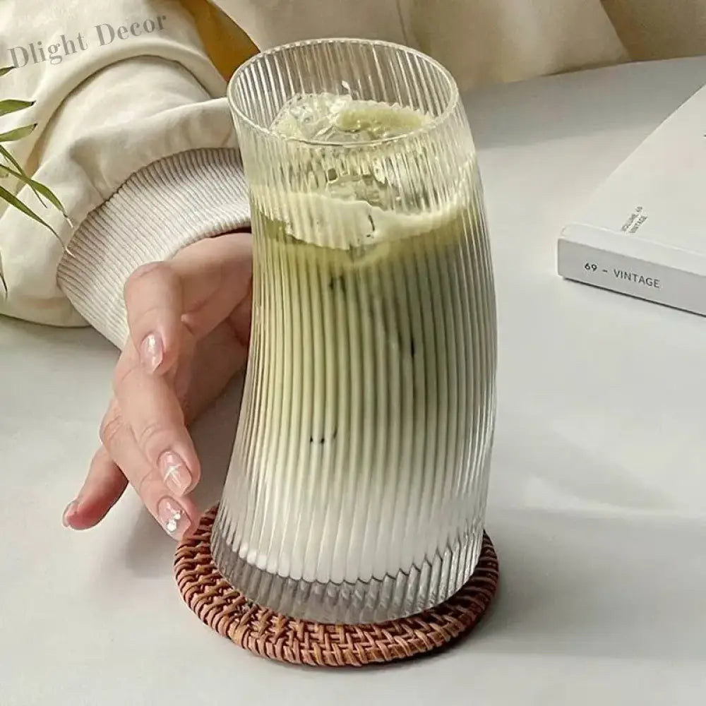 Dlight Decor Irregular Glass Mug 325ml or 500ml Cocktail Glasses