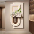 Dlight Decor LED Green Vase Wall Light for Hallways Wall Art