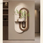 Dlight Decor LED Green Vase Wall Light for Hallways Wall Art