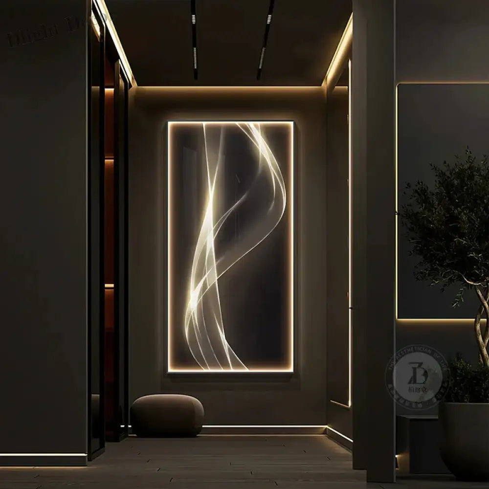 Dlight Decor Linear Wall Lamp for Modern Interiors Wall Art
